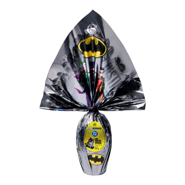 Ovo de Páscoa ao Leite Gogos Batman 80g